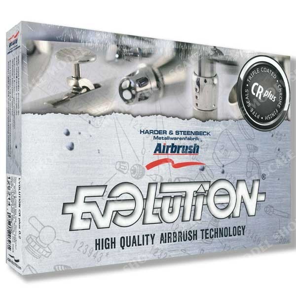 Airbrush Evolution CR plus 0,2mm 2ml nickelfrei Harder & Steenbeck 126214 Airbrush Evolution CR plus 0,2mm 2ml nickelfrei Harder & Steenbeck 126214