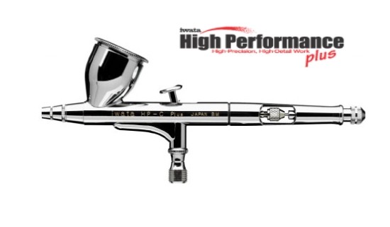 Iwata High Performance HP-C Plus Gravity Feed Airbrush