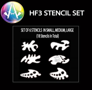 HF3 Curve Stencil Set