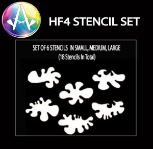 HF4 Curve Stencil Set